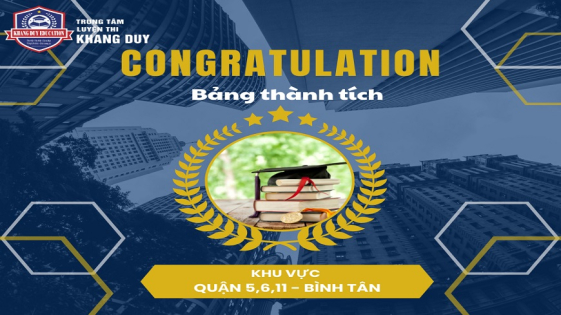 Bảng thành tích KHU VỰC QUẬN 5-6-11-BÌNH TÂN 2023