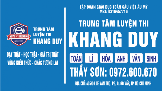 KDU| CƠ SỞ 2|LÊ VĂN THỌ - QUẬN GÒ VẤP